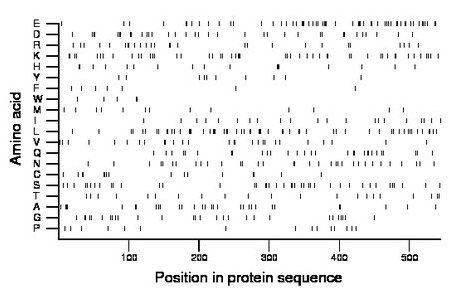 amino acid map