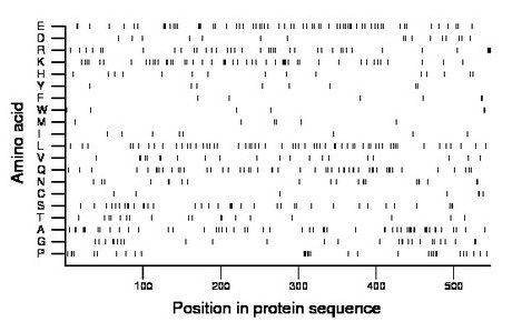 amino acid map