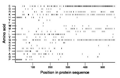 amino acid map