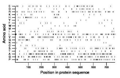 amino acid map