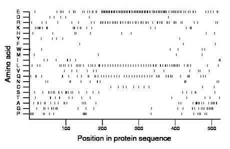 amino acid map