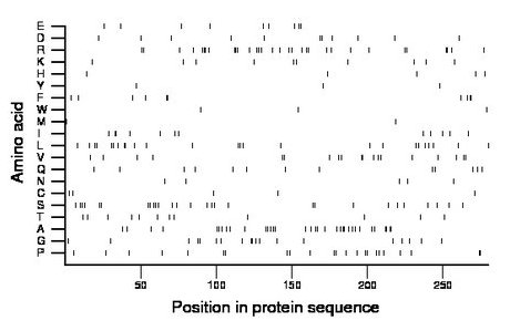 amino acid map