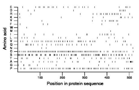 amino acid map