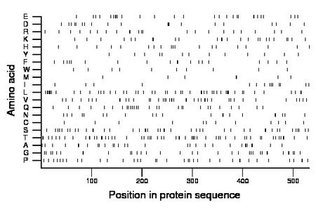 amino acid map