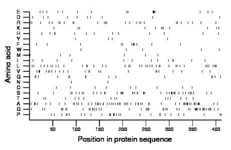 amino acid map