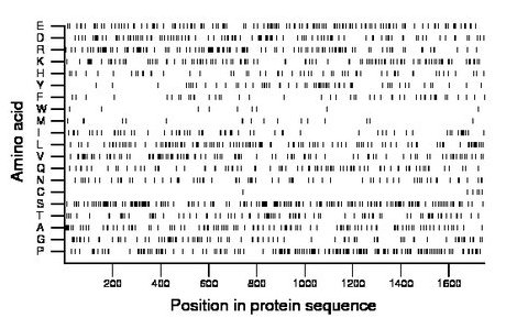 amino acid map