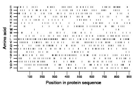 amino acid map