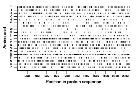 amino acid map