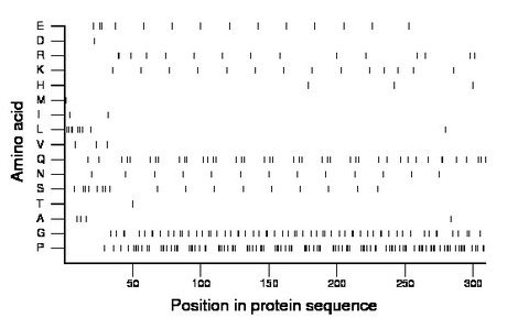 amino acid map