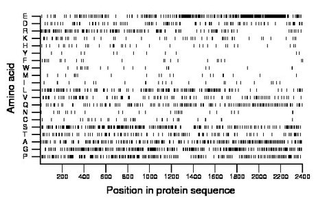 amino acid map