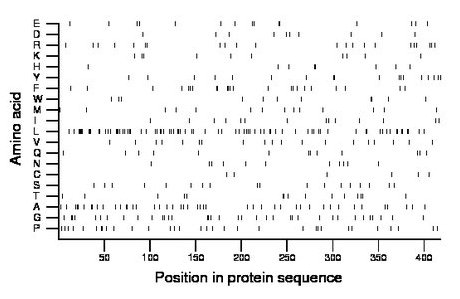 amino acid map