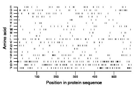 amino acid map