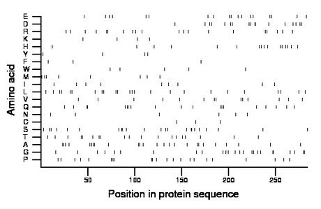 amino acid map