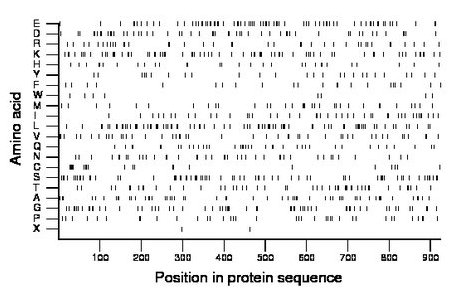 amino acid map