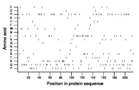 amino acid map