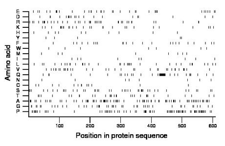 amino acid map