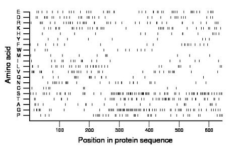 amino acid map