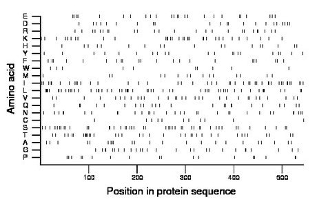 amino acid map