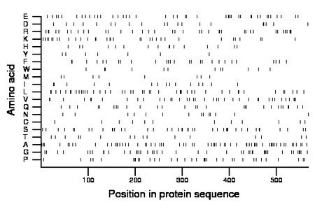 amino acid map