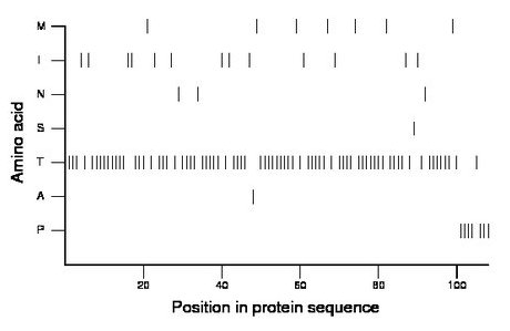 amino acid map