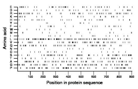 amino acid map