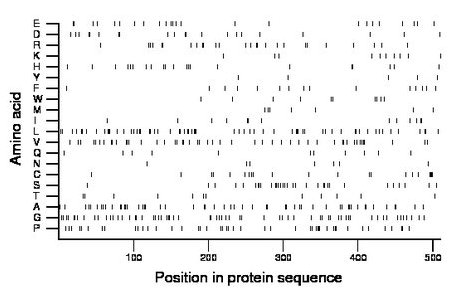 amino acid map