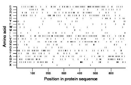 amino acid map