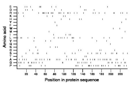 amino acid map