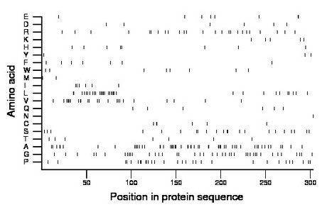 amino acid map