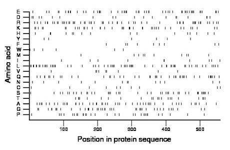 amino acid map