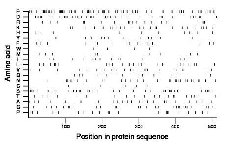 amino acid map