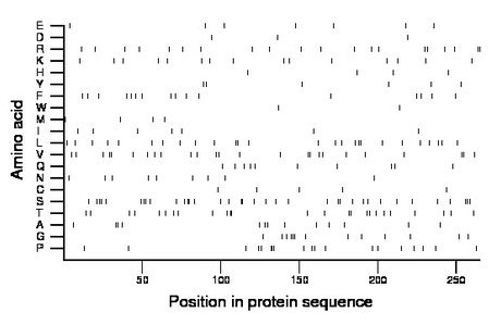 amino acid map