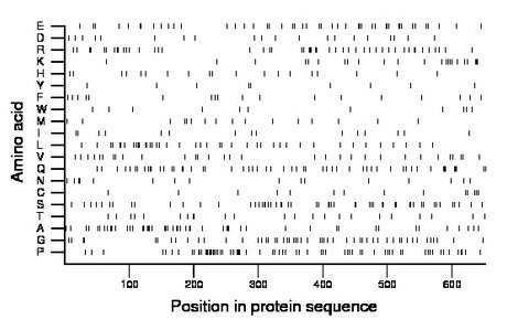 amino acid map