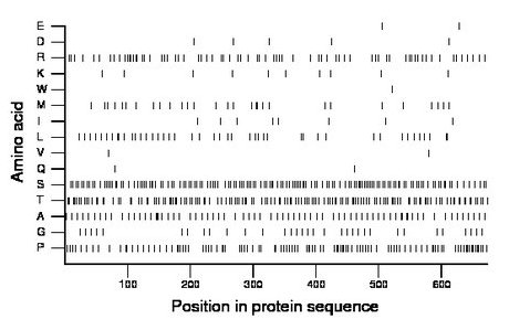 amino acid map