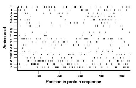 amino acid map