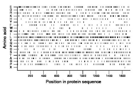 amino acid map