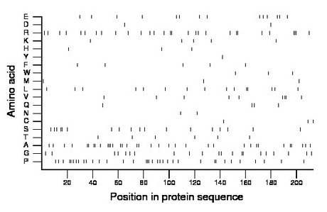 amino acid map