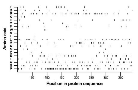 amino acid map