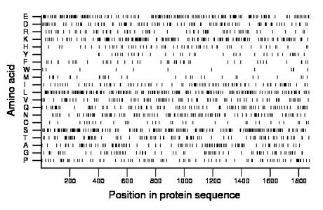 amino acid map