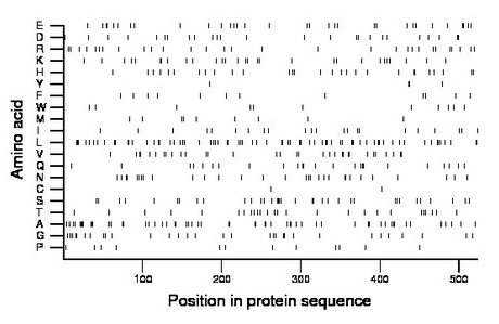 amino acid map