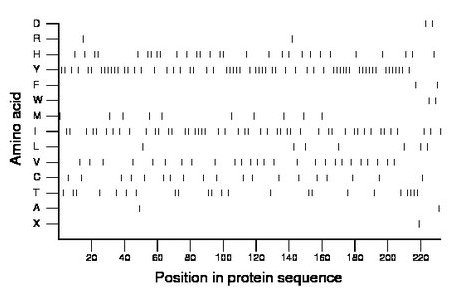 amino acid map