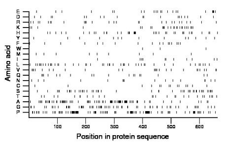 amino acid map