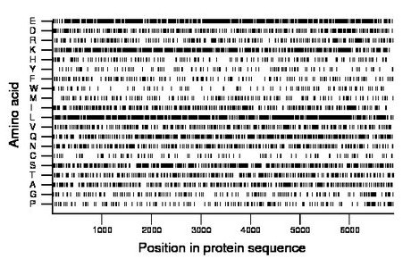 amino acid map