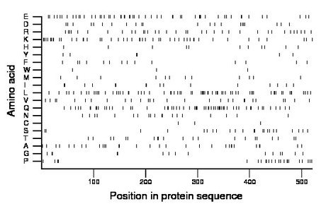 amino acid map