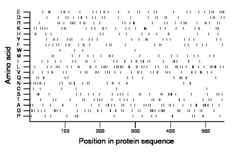 amino acid map