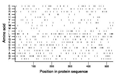 amino acid map