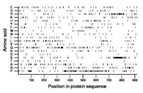 amino acid map