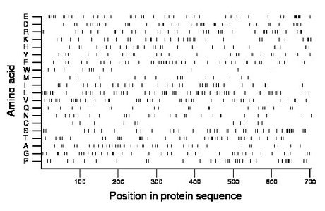 amino acid map