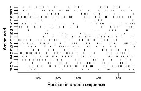 amino acid map