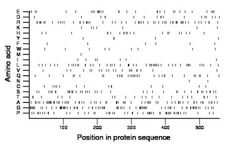 amino acid map